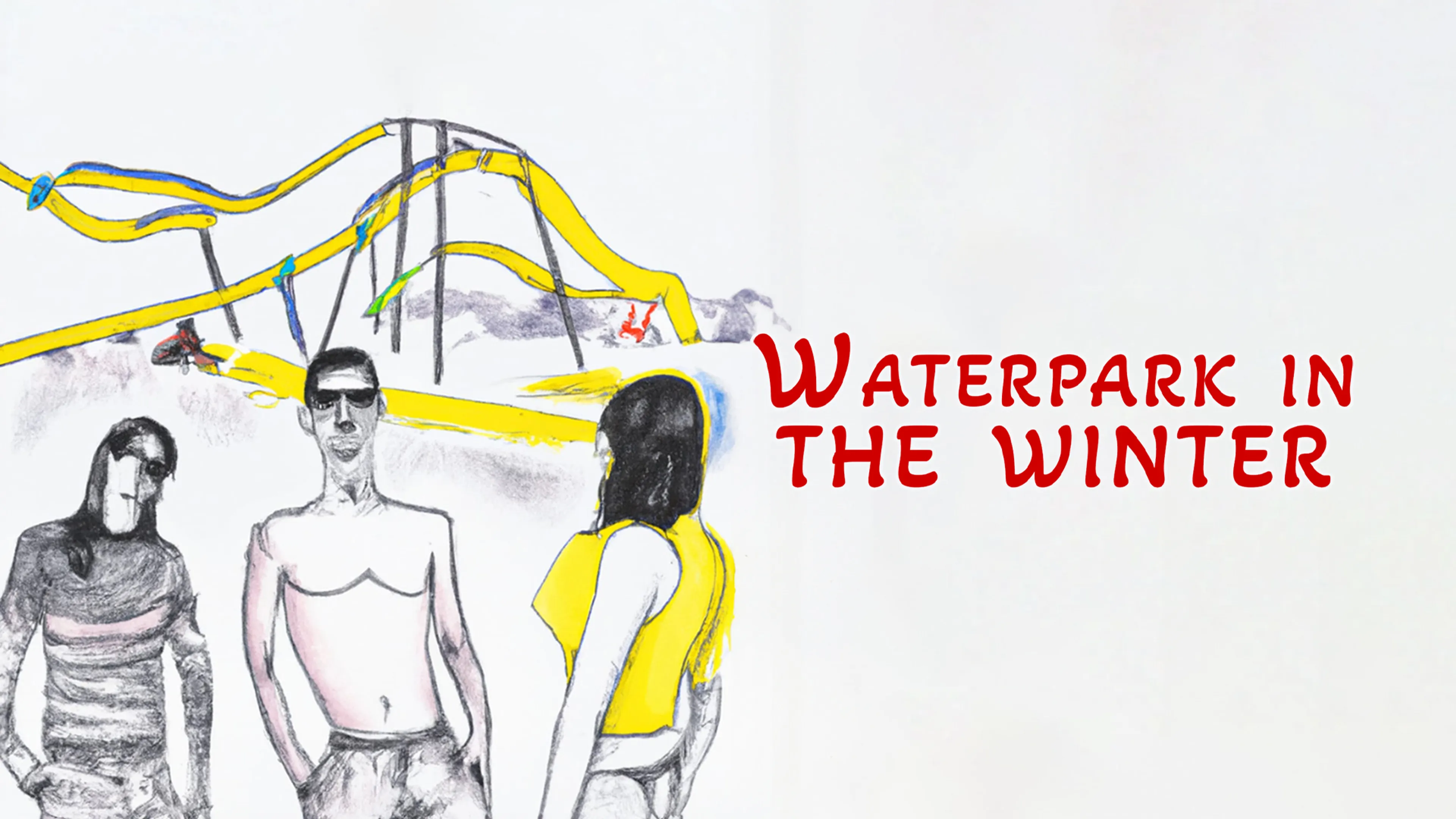 Waterpark in the Winter poster